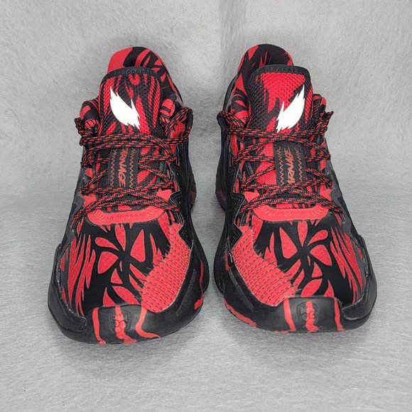 adidas MARVEL X D.O.N. ISSUE #2 J 'VENOM CARNAGE' Men's 6 FW8754 - Picture 3 of 8